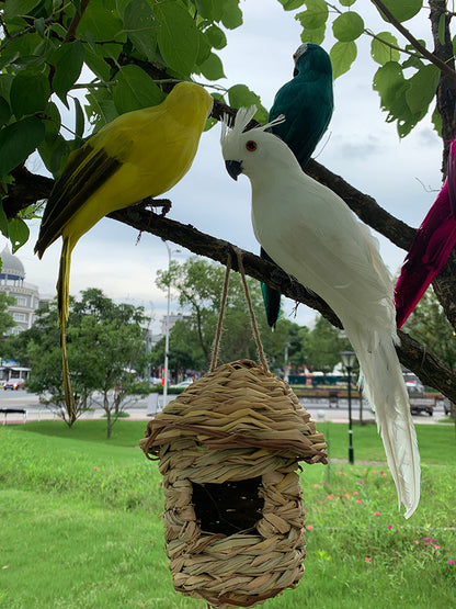 Simulation Parrot Garden Decoration Figurine Ornament