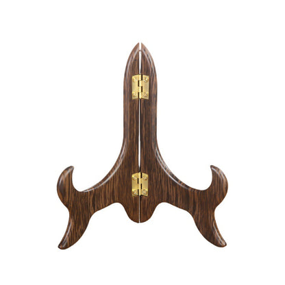 Tea Cake Display Stand with Wooden Finish for Home Use