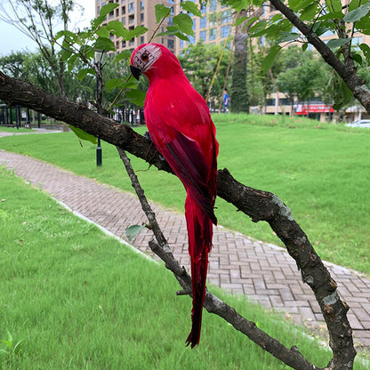 Simulation Parrot Garden Decoration Figurine Ornament