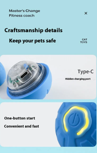 Interactive Smart Pet Ball