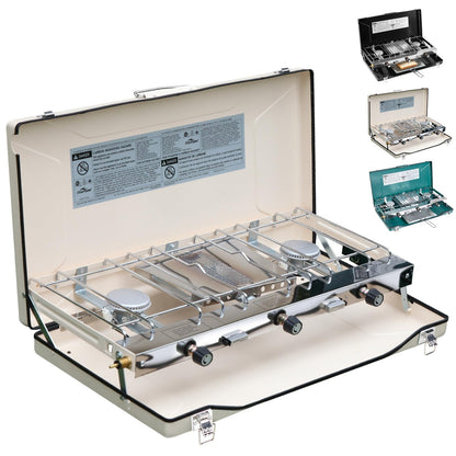 FineFlame 3-Burner Camping Stove
