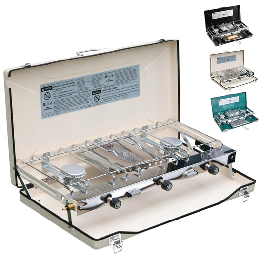 FineFlame 3-Burner Camping Stove