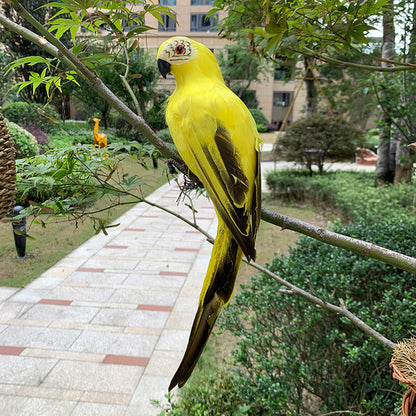 Simulation Parrot Garden Decoration Figurine Ornament